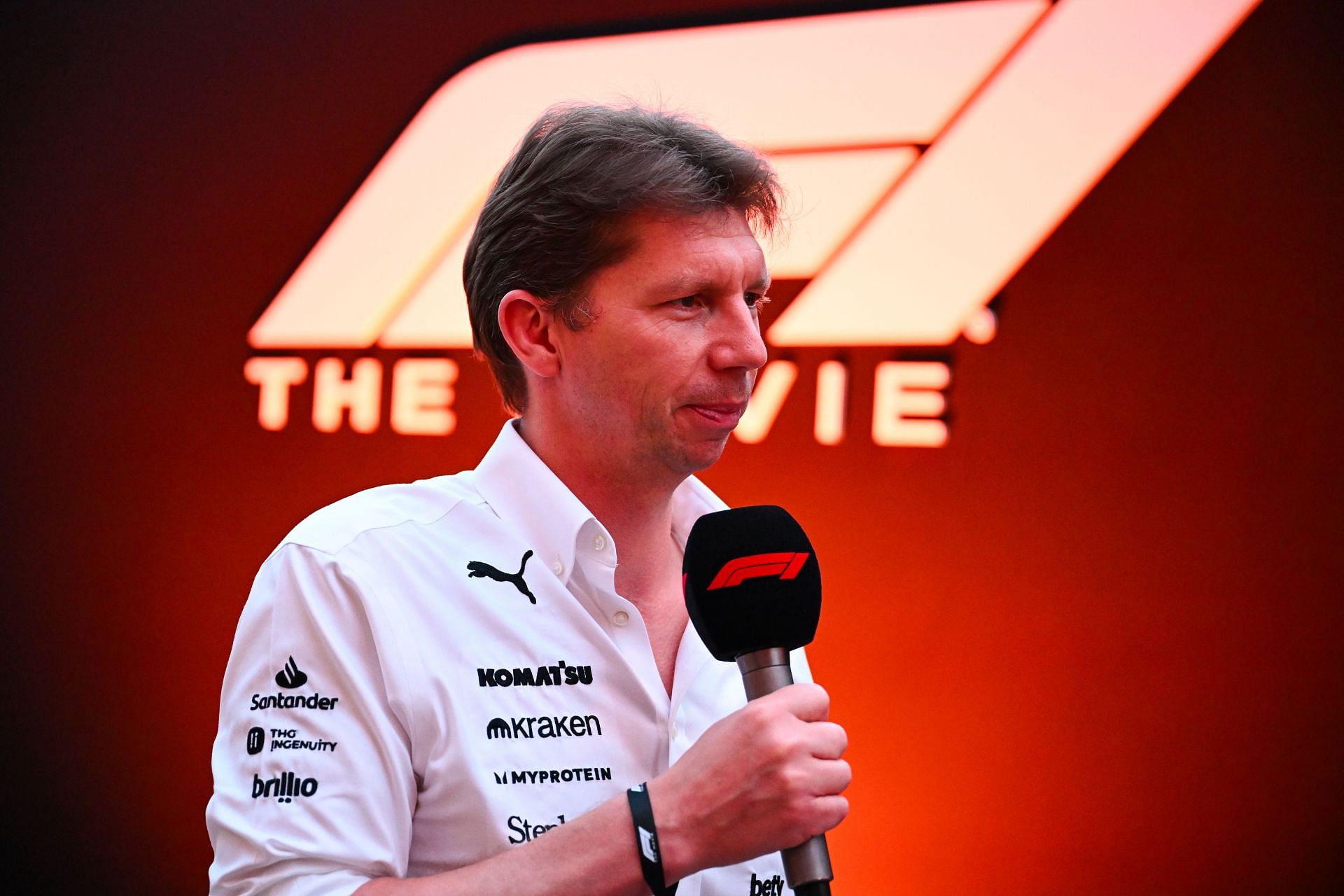Williams' team principal James Vowles at the F1 Drivers' Private Screening of F1® The Movie - Source: Getty